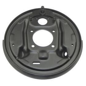 Baf108a Inline Tube 64-77 A F X Rear Axle Drum Brake Factory Right Backing Plate With Splash Shield