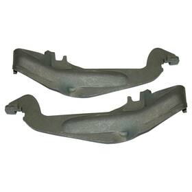 Baf202a Inline Tube 1964-74 Rear Axle 9 1/2 Drum Brake Parking Cable Levers Lever Arm Pair