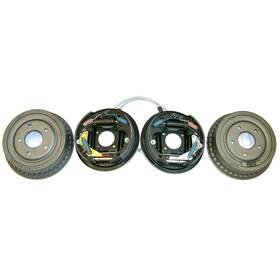 Dbk68r2 Inline Tube 1968-77 Gm A-body Complete 9-1/2 Inch Rear Drum Brake Assembly With Splash Shields
