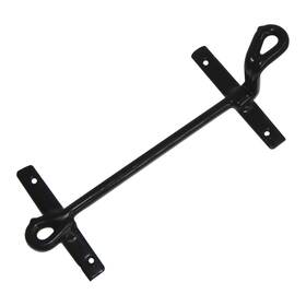 Inl12863 Inline Tube 1964-early 1967 Pontiac Gto Rubber Coated Battery Hold Down Clamp Clamps Oem Nos