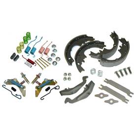 Inl13411 Inline Tube 1964-74 Gm Rear 9 1/2 Inch Drum Brake Rebuild Kit Shoe Lever Spring