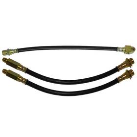 Inl30778 Inline Tube 66-68 Pontiac Grand Prix Front Rear Drum Brake Rubber Flex Hose Line Set 3 Pc