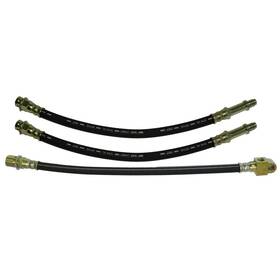 Inl30848 Inline Tube 67 Pontiac Firebird Front And Rear Drum Brake Rubber Flex Hose Line Set Kit 3pc
