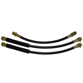 Inl31028 Inline Tube 79-85 Buick Riviera Front Disc Rear Drum Brake Rubber Flex Hose Line Set Kit 3pc