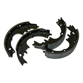 Inlb241 Inline Tube 1964-74 All Gm A F X Body Front 9 1/2 Inch Glued Drum Shoes Brake