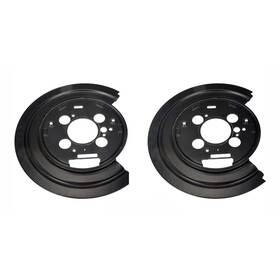 Karparts360 Alx-pau-rb-924-235-cla2 For Ram 1500 2015-2018 Brake Backing Plate Rear Steel Black Color Circular