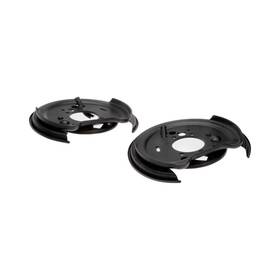 Alx-pau-rb-924-375-cl360a51 Karparts360 For Subaru Impreza 1993-2007 Brake Backing Plate 2 Pieces Steel Drum Type Black