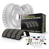 Koe15390dk Powerstop New 2-wheel Set Brake Drum And Shoe Kits Rear For Chrysler