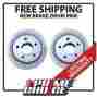 Lw-d90004pr Prime Choice Auto Parts Pair 2 New Rear Brake Drums With Lifetime Warranty 2469 80002 102469 12267021 12367021 125038 140570