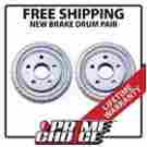Lw-d90015pr Prime Choice Auto Parts Pair 2 New Rear Brake Drums With Lifetime Warranty 80013 9621 04695732 109621 12263043 12363043