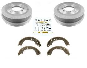 123651 Mac Auto Parts Rear Brake Drum And Shoes Springs For Toyota Landcruiser 1981-1990 2