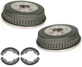 12461 Mac Auto Parts For 1996-2000 Town Country Caravan Voyager Brake Drums And Shoes With 15 Inch Rims