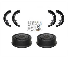 124797 Mac Auto Parts Rear Brake Drums Shoes And Springs For Jeep Wrangler 2001 2002 2003 04 2006