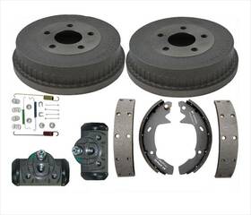 144433 Mac Auto Parts Models With Rear Drums Shoes Spring Kit Wheel Cylinder For Ford Taurus 01-07