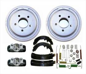 144464 Mac Auto Parts Rear Drums Shoes Spring Wheel Cyl. For 4 Drive Ford 03-09 Ranger W10 Inch Drum
