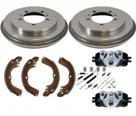 144467 Mac Auto Parts Rear Brake Drum Drums Shoes Spring Wheel Cylinder For 03-04 Mitsubishi Outlander