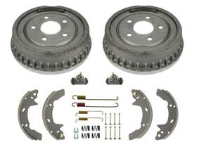 145489 Mac Auto Parts For 86 To Production Date 03/14/92 Taurus Sedan Brake Drums And Shoes With C Springs