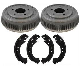 146057 Mac Auto Parts Rear Brake Drum Drums Shoes For Chevy C1500 1992-1999 2 Wheel Drive Pick Up 3pc