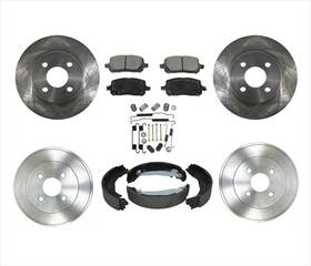 148391 Mac Auto Parts Rotors Brake Pads Drums Shoes Spring Kit For Chevrolet Cobalt 2.2l 09-10 4 Bolt