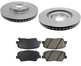 151941 Mac Auto Parts For 2013-2016 Santa Fe Front Brake Disc Rotors With Ceramic Pads
