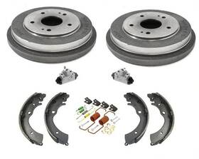 155419 Mac Auto Parts Fits 2003-2007 Honda Accord 2.4l With Brake Drums Shoes Springs Wheel Cylinders