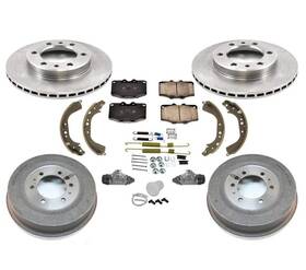 159016 Mac Auto Parts Rotors Drums Pads Shoes Spring Kit Wheel Cylinders For Toyota Landcruiser 81-89