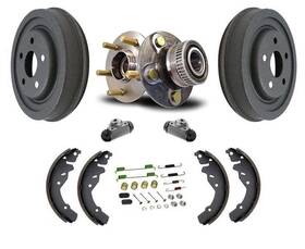 159058 Mac Auto Parts Brake Drum Shoes Spr Kit Cylinders Wheel Hubs 01-03 For Chryslerpt Cruiser