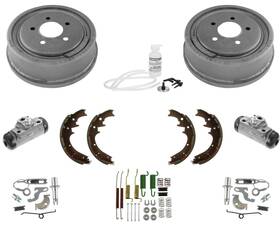 168391 Mac Auto Parts Brake Drums Shoes Cylinder 01-02 4wd For Ford Ranger W Larger 10 Inch Drum 9pc