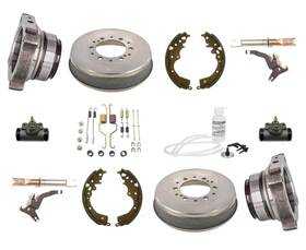 168413 Mac Auto Parts Rear 6 Stud Drums Axle Bearing For 2005-2019 Toyota Tacoma 4x4 4 Wheel Drive