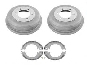 21025 Mac Auto Parts 2 Rear Brake Drums And Shoes For Montero Sport 1997-2004