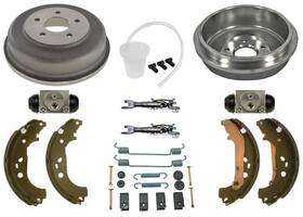 216836 Mac Auto Parts R Brake Drums Shoes Wheel Cylinders Hardware Kit For Ford Transit Connect 10-13