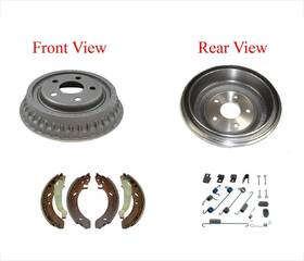 22152 Mac Auto Parts Fits For 96-00 4 Door Dodge Stratus Brake Drum Drums And Shoes Springs