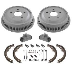 24713 Mac Auto Parts Drums Brake Shoes Wheel Cylinders Spring Kit For Dodge Ram 1500 Pick Up 94-99