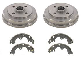 25848 Mac Auto Parts Fits 1993-1995 Toyota Tercel Paseo No Abs 2 Brake Drums And Shoes