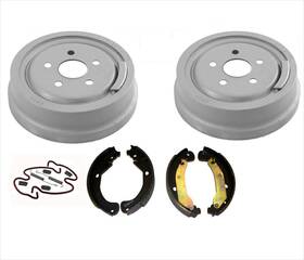 37387 Mac Auto Parts 2 Rear Brake Drums And Shoes Springs For 2003 2004 2005 Cavalier Sunfire