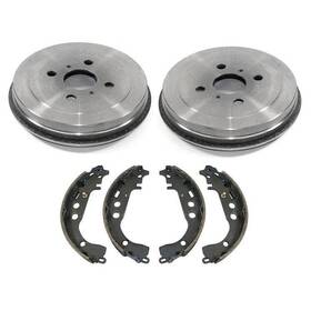 38459 Mac Auto Parts Balanced Rear Brake Drums And Organic Shoes For Scion Xa Xb 2004 2005 2006
