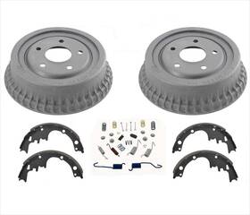 39376 Mac Auto Parts Rear Brake Drums And Shoes For 1975 1977 1978 1979 1981 Chevrolet Camaro