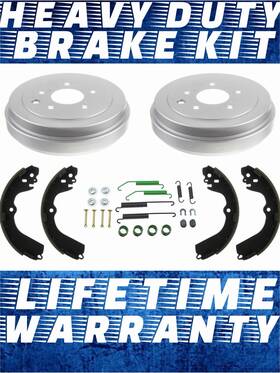 149146 Macz Rear Brake Drums Shoes And Springs Kit For Nissan 13-20 Nv200 Lifetime Warranty