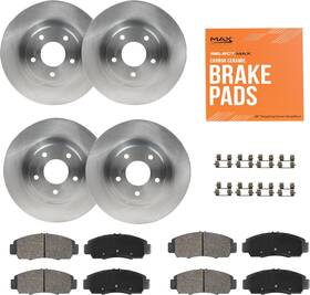 Kt1894 Max Advanced Brakes 31661 981063 982123 Front And Rear Brake Kit Compatible Valuemax Series