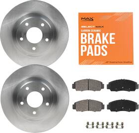 Kt2827 Max Advanced Brakes 682291 Valuemax Front Brake And Rotor Series