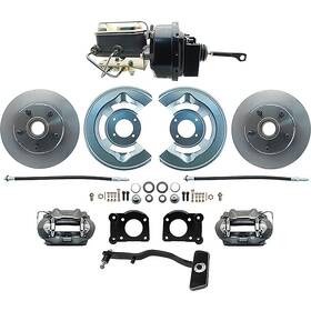 Fm110877 Mbm Brakes 1967-69 Mustang Power Disc Brake Conversion Kit Oe Style Fits Vehicles With