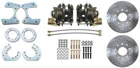 Mp500551 Mbm Brakes 1960-76 Mopar With 8-3/4 Inch Rear End Deluxe Disc Brake Conversion Kit