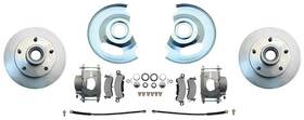 Pb2092 Mbm Brakes 1963-70 Gm Truck 5-lug Front Disc Brake Conversion Set Without Spindles