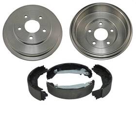 171617 Medallion Auto Fits 09-11 Chevrolet Hhr 09-10 Cobalt Rear Brake Drums Shoes 5 Lug 3pc Kit