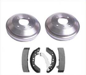 123660 Medallion Auto Parts Replacement For Hyundai 2000-2002 Accentrear Brake Drums And Shoes 3pc