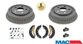 174758 Medallion Auto Parts Rear Brake Drum Drums Shoes Spring Kit Wheel 95-97 Plymouth Breeze