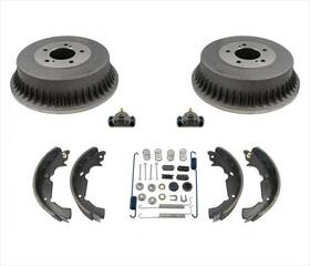 175203 Medallion Auto Parts Fits For 99-02 Quest Villager 2 Brake Drums And Shoes Cylinders Springs