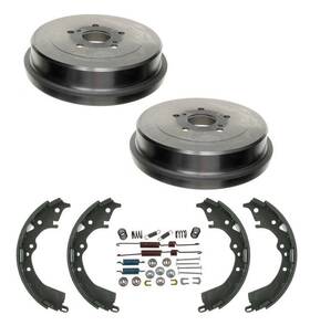 175334 Medallion Auto Parts From Pro Date 05/94 - 1997 Previa Brake Drums And Shoes Springs 35007 Z709 17283