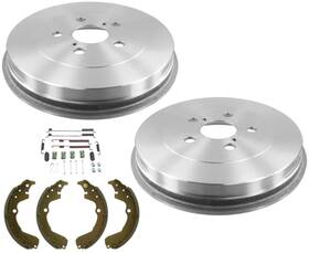 205700 Medallion Auto Parts Rear Drums And Shoes Brake Shoe Springs For 03-08 Matrix Front Wheel Drive
