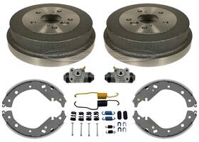 227867 Medallion Auto Parts Brake Drums Shoes Springs Cylinder For Toyota Camry 2005 06 North America